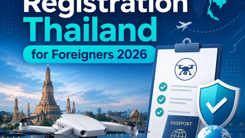 Drone Registration Thailand for Foreigners 2026