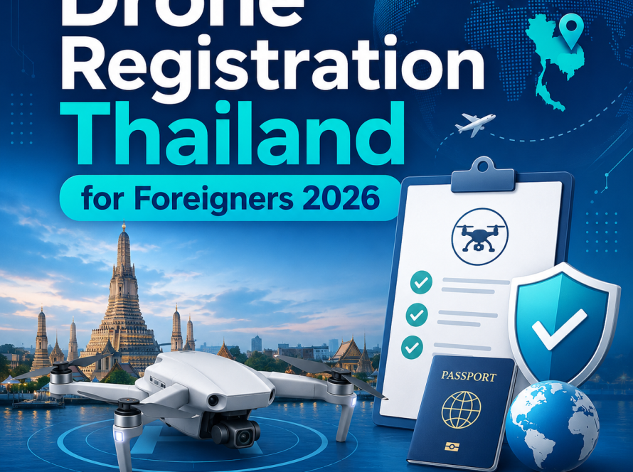 Drone Registration Thailand for Foreigners 2026